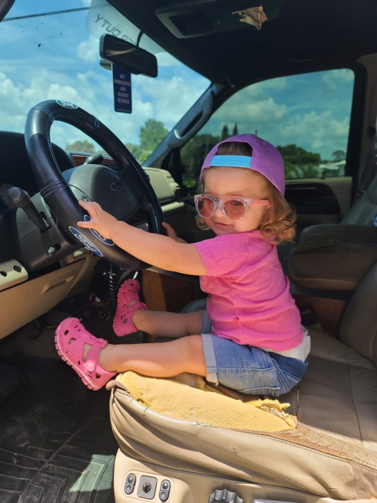 starting young to learn to drive